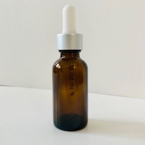 Amber Glass Bottle with Dropper *Set of 6*